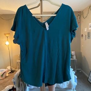 dark teal t shirt